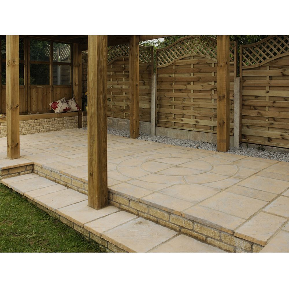 Bowland Stone Chalice Circle Kit 3.24m² - Honey Brown